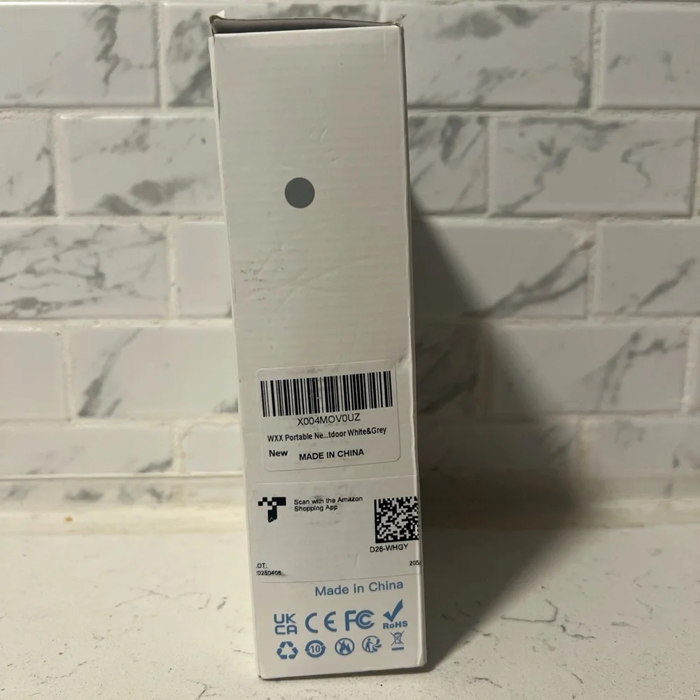 Portable Neck Fan - Black and White - Picture 4 of 4